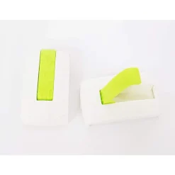 SET 4PZ GANCIO ADESIVO 5x3CM SCOMPARSA PLASTICA GUARDAROBA APPENDIABITI CUCINA