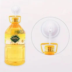 SET 3PZ GANCIO APPENDINO PARETE CON VENTOSA CASA CUCINA BAGNO ATTACCAPANNI 59674