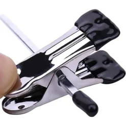 SET 3PZ GRUCCE PER PANTALONI GONNE IN ACCIAIO 30CM APPENDIABITI VESTITI CON CLIP 79334