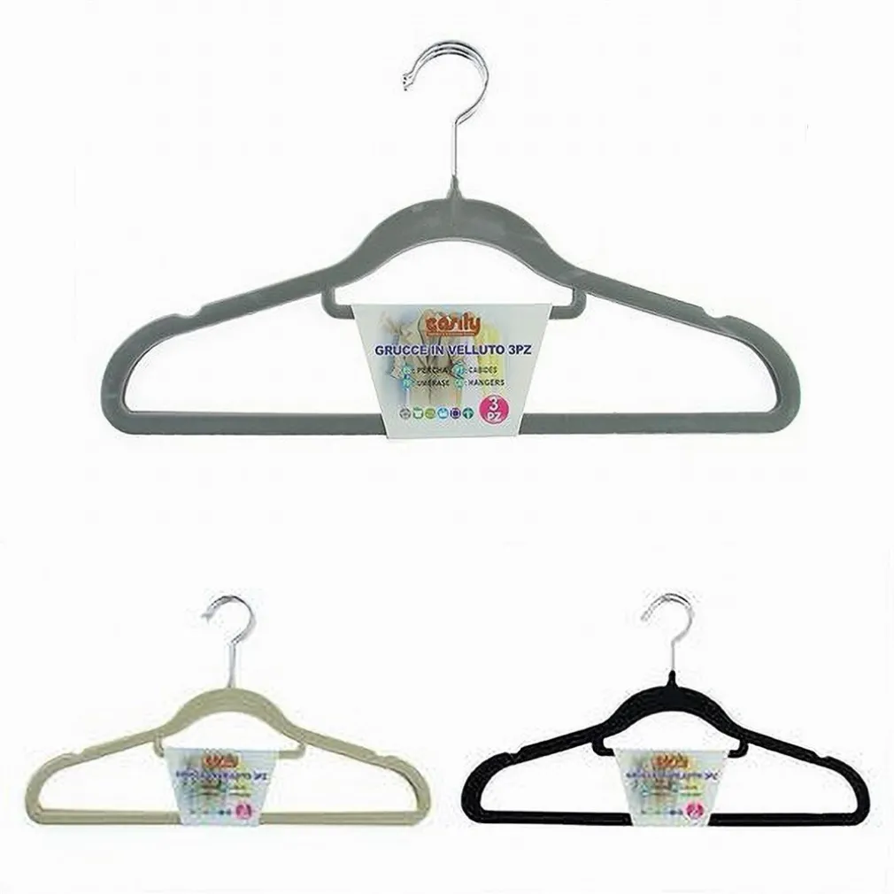 SET 3PZ GRUCCE STAMPELLE APPENDIABITO VELLUTO VESTITI PANTALONI VARI COLORI 10463