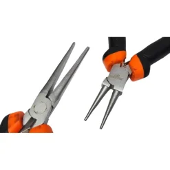 SET 4PZ MINI PINZA PER FABRO ELETTRICISTA 115 MM ACCIAIO ERGONOMICA BRICOLAGE