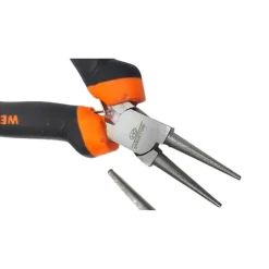 SET 4PZ MINI PINZA PER FABRO ELETTRICISTA 115 MM ACCIAIO ERGONOMICA BRICOLAGE