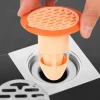SET 5PZ NUCLEO SCARICO A PAVIMENTO ANTIODORE SILICONE PER BAGNO CUCINA LAVATRICE