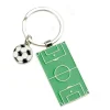 SET 12PZ PORTACHIAVI CON CAMPO PALLONE DA CALCIO CALCIATORE BUNDESLIGA REGALO BOMBONIERE