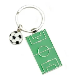 SET 12PZ PORTACHIAVI CON CAMPO PALLONE DA CALCIO CALCIATORE BUNDESLIGA REGALO BOMBONIERE