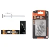 SET 10PZ RIVETTI RIVETTO 4.8X25MM ACCESSORI BRICOLAGE FERRAMENTA FAI DA TE 90825