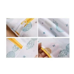 SET 2PZ SACCHETTO LAVAGGIO RETE CON CERNIERA BIANCHERIA 30X40CM A FANTASIA 58127