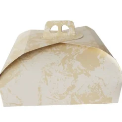 SET 3PZ SCATOLA PORTA TORTA CARTONE DOLCE 33x33CM CARTA COMPLEANNI FESTA PARTY