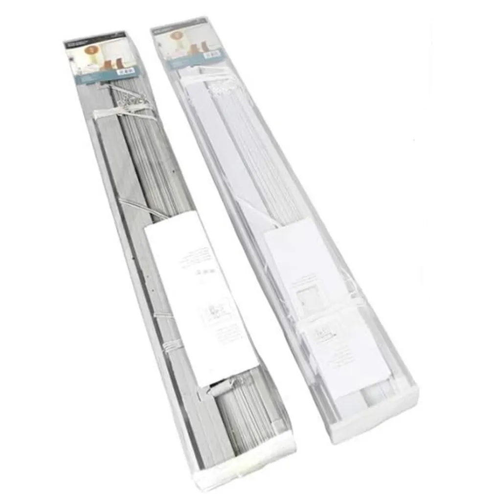 SET 2PZ TENDA VENEZIANA 60X140CM IN PVC CON ASTA CASA PARASOLE IN 2 COLORI 011682