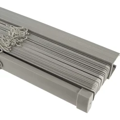 SET 2PZ TENDA VENEZIANA 60X140CM IN PVC CON ASTA CASA PARASOLE IN 2 COLORI 011682