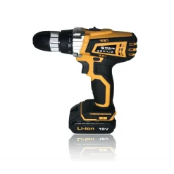 SET 2PZ TRAPANO ELETTRICO 710W + AVVITATORE DOPPIA BATTERIA 18V ACCESSORI IW017