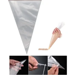 SET SACCAPOCHE USA E GETTA MONOUSO SACCA PASTICCERE SAC A POCHE CAKE DESIGN 40CM