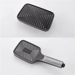 SET SALISCENDI BAGNO COLONNA DOCCIA MISCELATORE RUBINETTO SOFFIONE DOCCETTA BIDET 87346