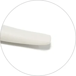 SET SERVIZIO DI POSATE 24 PZ PER 6 PERSONE IN ACCIAIO INOSSIDABILE COLORE CREMA