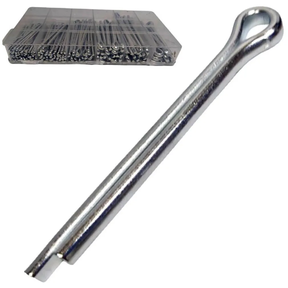 SET UNIVERSALE ASSORTIMENTO COPPIGLIE 144 PEZZI PERNI FERMI DI SICUREZZA