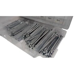 SET UNIVERSALE ASSORTIMENTO COPPIGLIE 144 PEZZI PERNI FERMI DI SICUREZZA