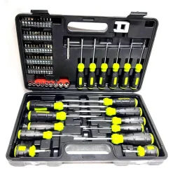 SET VALIGIA BUSSOLE CACCIAVITI CACCIAVITE INSERTI 78 PZ A TAGLIO CROCE TORX Y U