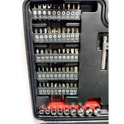 SET VALIGIA BUSSOLE CACCIAVITI CACCIAVITE INSERTI 78 PZ A TAGLIO CROCE TORX Y U