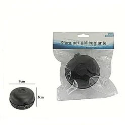 SFERA PALLA TONDA PER RUBINETTO GALLEGGIANTE SCARICO BAGNO WC PLASTICA
