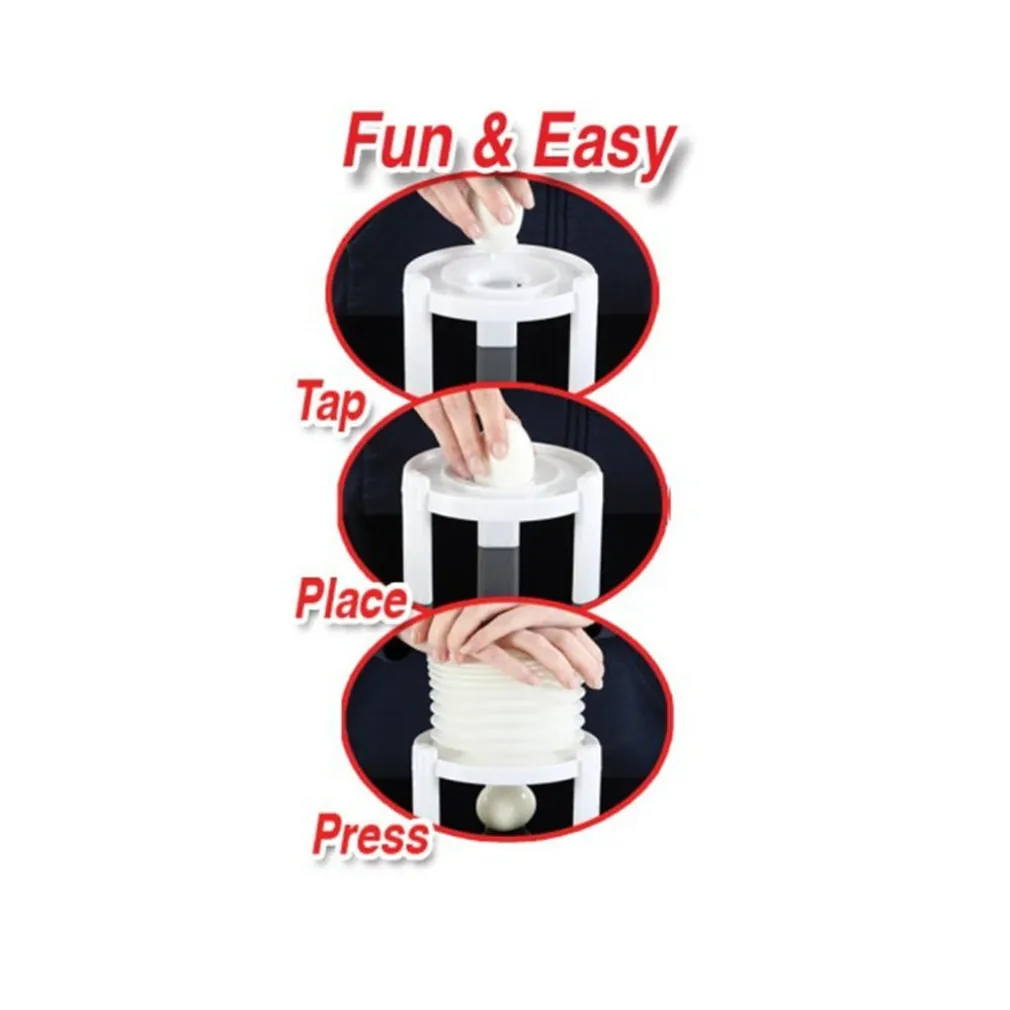 SGUSCIA UOVA UOVO SODO SBUCCIA PELA PULIRE ESTRATTORE ARIA SOTTOVUOTO PRESSIONE