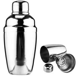 SHAKER DA 530 ML PER COCKTAIL BARMAN BARTENDER ACCIAIO INOX BAR MARTINI SALIERA