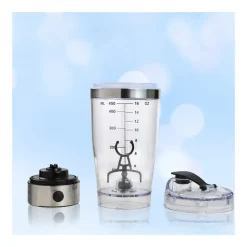 SHAKER FRULLATORE A BATTERIE MIXER PORTATILE PER PROTEINE INTEGRATORI PALESTRA