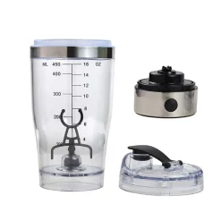 SHAKER FRULLATORE A BATTERIE MIXER PORTATILE PER PROTEINE INTEGRATORI PALESTRA