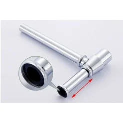 SIFONE A BOTTIGLIA PER LAVANDINO LAVABO SCARICO 1