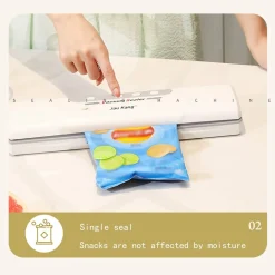 SIGILLATRICE MACCHINA PER SOTTOVUOTO AUTOMATICA PER CONSERVAZIONE ALIMENTI ACCESSORI CUCINA
