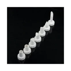 SIRINGA PER DOLCI 18CM IN PLASTICA DA PASTICCIERE CON 8 BECCUCCI ERGONOMICA