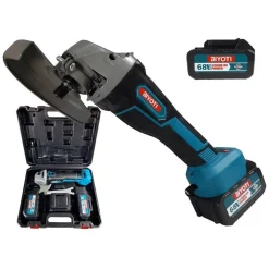 SMERIGLIATRICE ANGOLARE A BATTERIA FLEX DISCO 100/125MM 68V 4AH 8500RPM MOD.8116