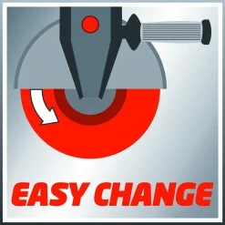 SMERIGLIATRICE ANGOLARE EINHELL TC-AG 125 850 Watt 125 mm DIAMETRO DISCHI