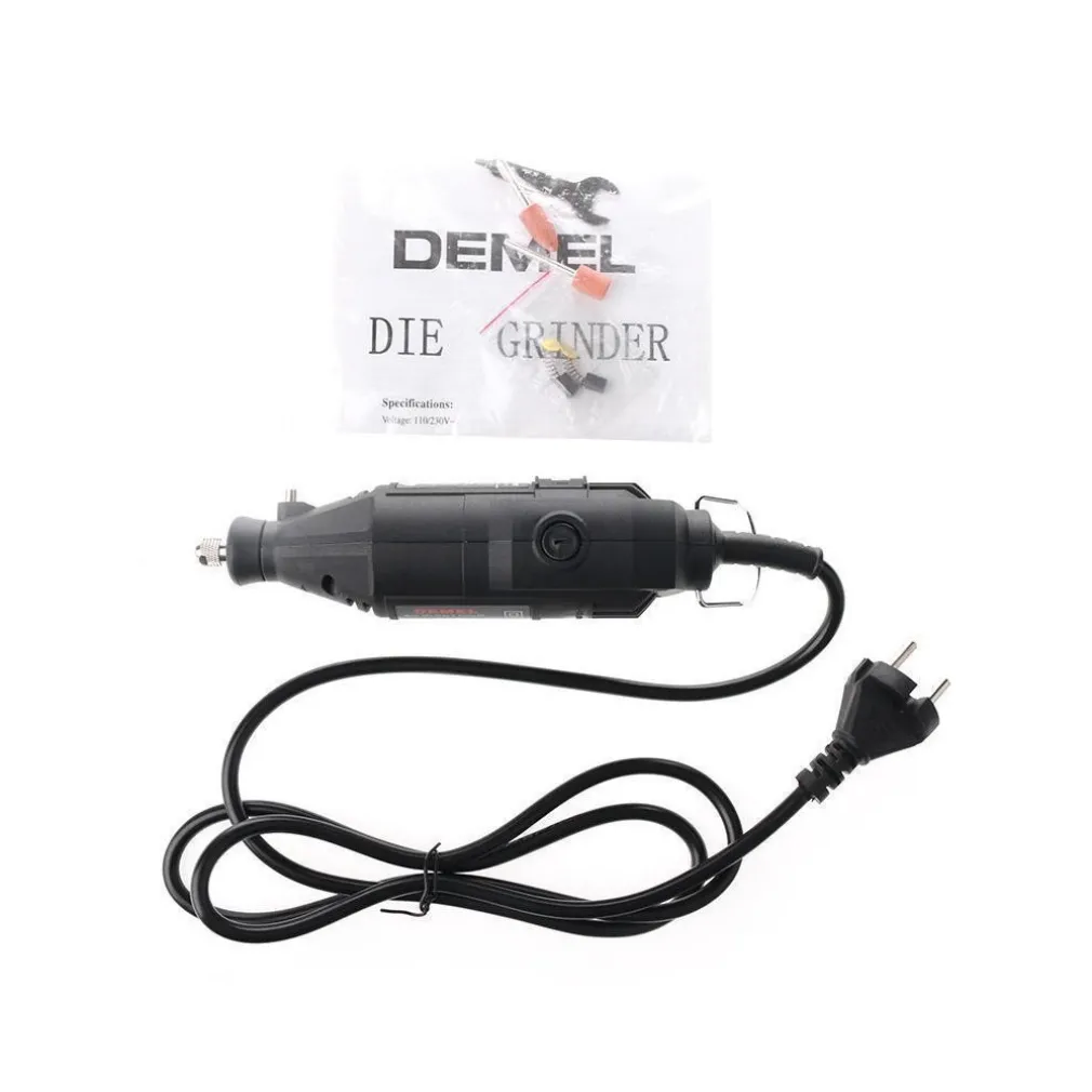 SMERIGLIATRICE ELETTRICA UTENSILE ROTANTE DREMEL TRAPANO 220V VELOCITà VARIABILE