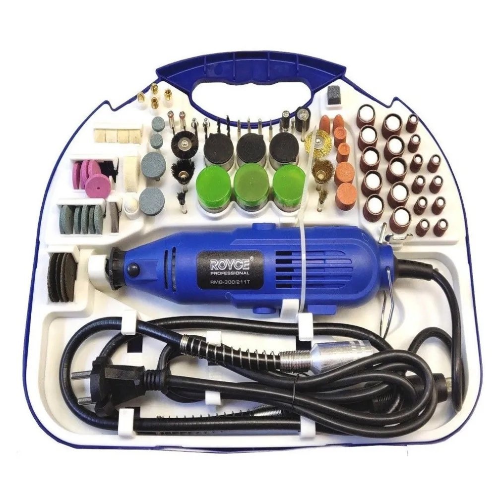 SMERIGLIATRICE MINI TRAPANO FRESA DRIMMEL DI PRECISIONE 300W 211 ACCESSORI