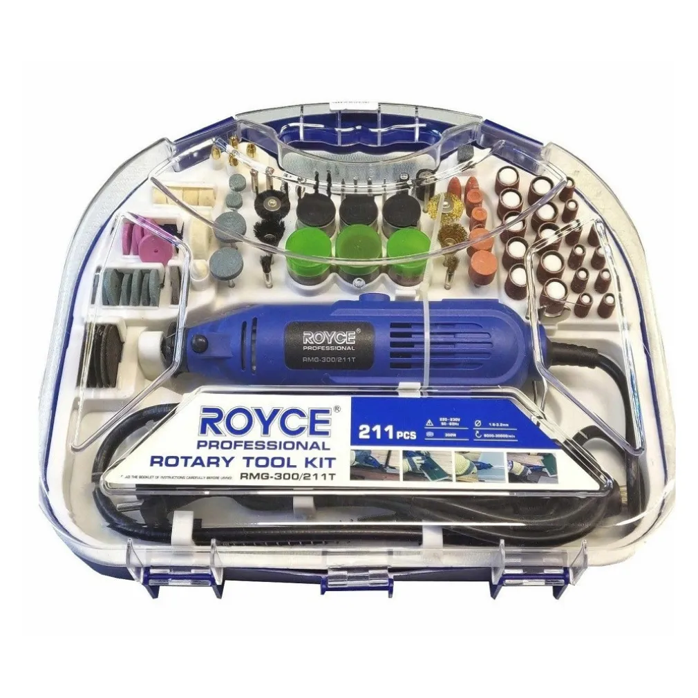 SMERIGLIATRICE MINI TRAPANO FRESA DRIMMEL DI PRECISIONE 300W 211 ACCESSORI