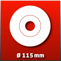 SMERIGLIATRICE MINISMERIGLIATRICE ANGOLARE FLEX TE-AG 115 POTENZA 720W EINHELL