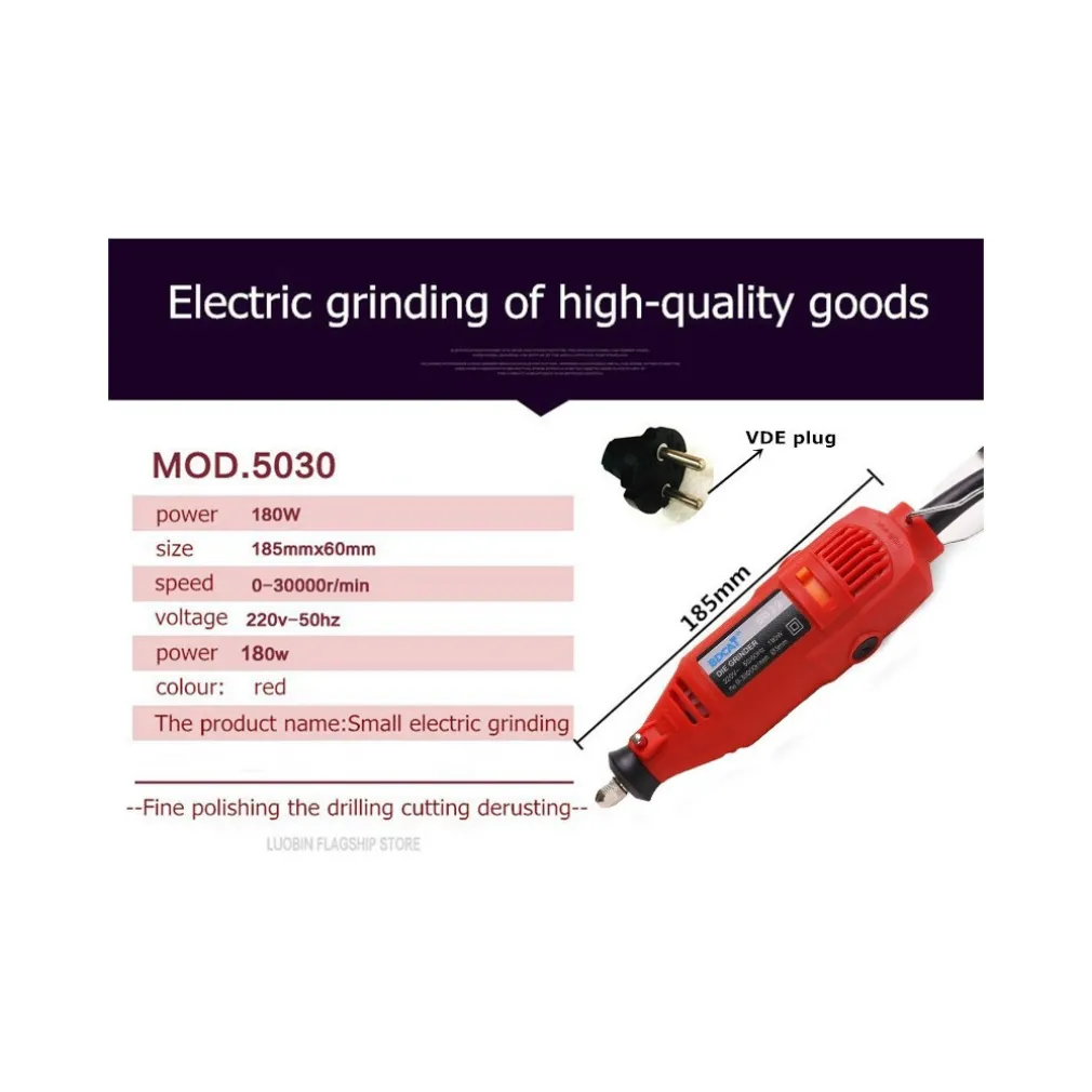 SMERIGLIATRICE TRAPANO DRIMEL MULTIPRO 180W MULTIUSO MULTIFUNZIONE ACCESSORI