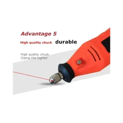 SMERIGLIATRICE TRAPANO DRIMEL MULTIPRO 180W MULTIUSO MULTIFUNZIONE ACCESSORI