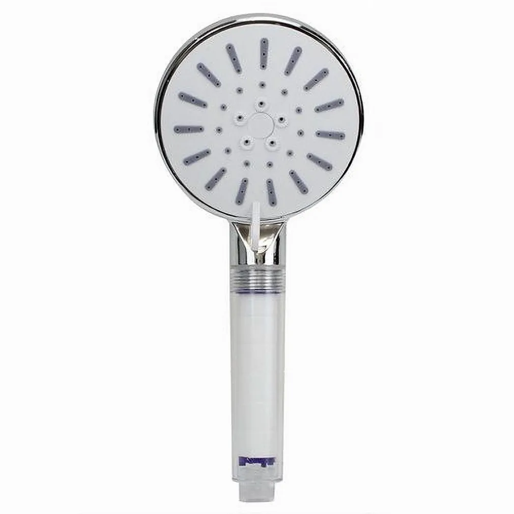 SOFFIONE DOCCETTA DOCCIA MULTIGETTO MASSAGGIO ANTICALCARE TONDO 10.5X24.5CM 79697