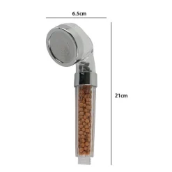 SOFFIONE DOCCIA 59174 SASSI PURIFICANTI ANTICALCARE FILTRO DEPURATORE GETTO FORTE