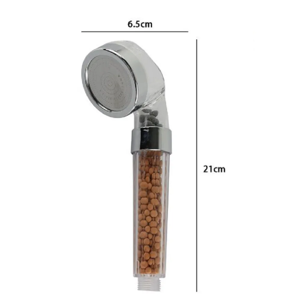 SOFFIONE DOCCIA 59174 SASSI PURIFICANTI ANTICALCARE FILTRO DEPURATORE GETTO FORTE