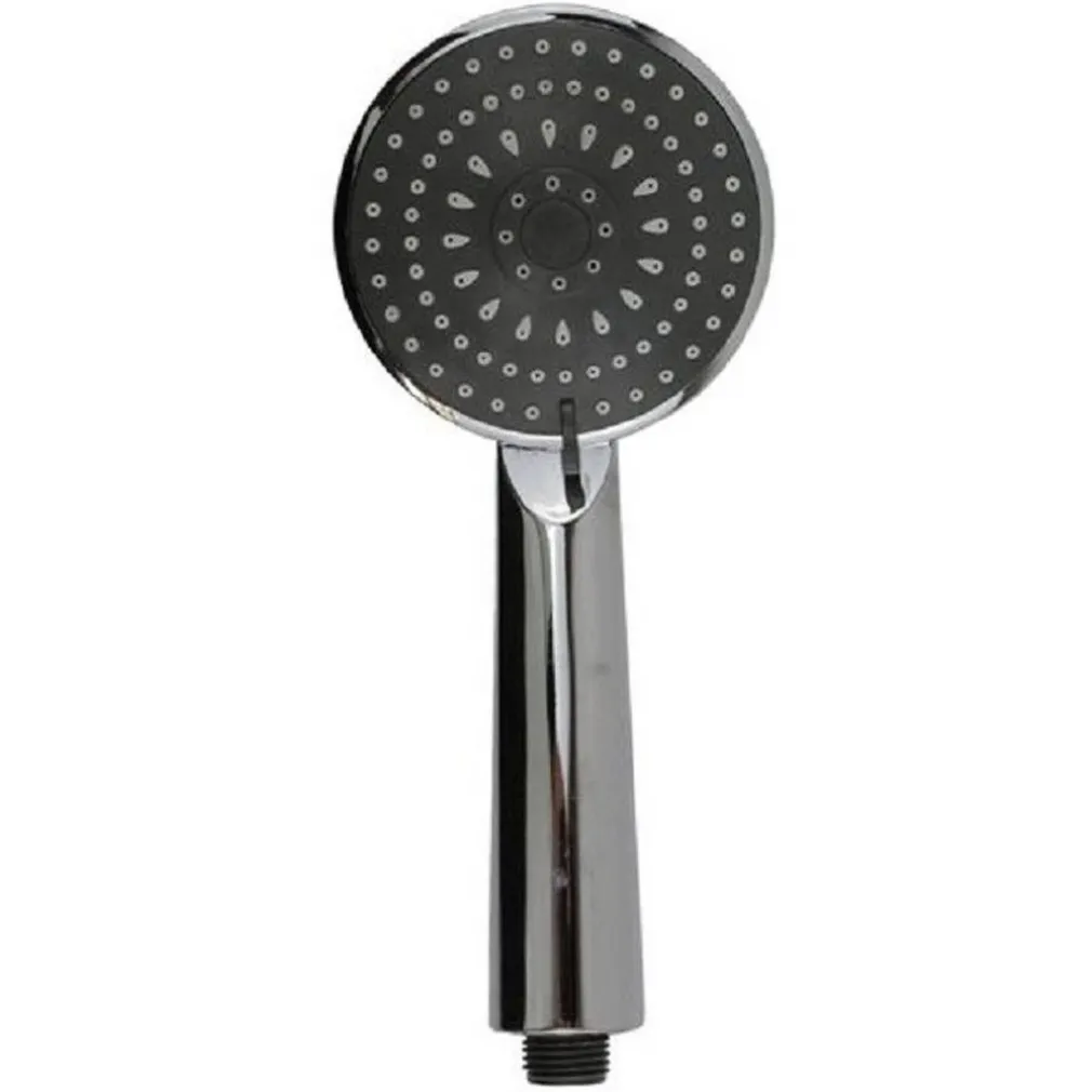 SOFFIONE DOCCIA 11 X 24 CM DOCCETTA MULTIGETTO DI 3 TIPI REGOLABILE TONDA 69107