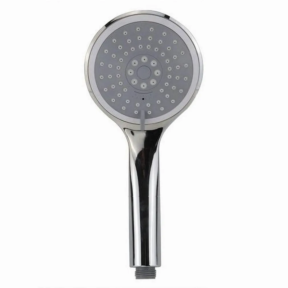 SOFFIONE DOCCIA 11 X 23 CM DOCCETTA TONDA MULTIGETTO DI 3 TIPI REGOLABILE 69093