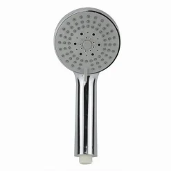 SOFFIONE DOCCIA 10 X 22 CM DOCCETTA MULTIGETTO TONDA DI 3 TIPI REGOLABILE 69083