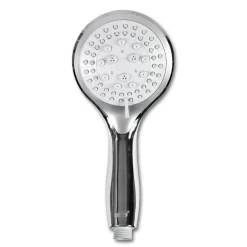 SOFFIONE DOCCIA BAGNO MULTIGETTO DOCCETTA TELEFONO GETTO REGOLABILE Ø12 CM 52047