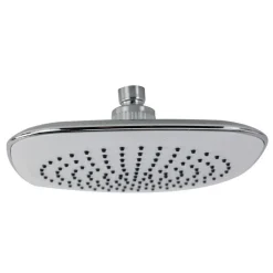 SOFFIONE DOCCIA BAGNO QUADRATO 20X20CM ABS EFFETTO PIOGGIA 52213 FILTRO ANTICALCARE