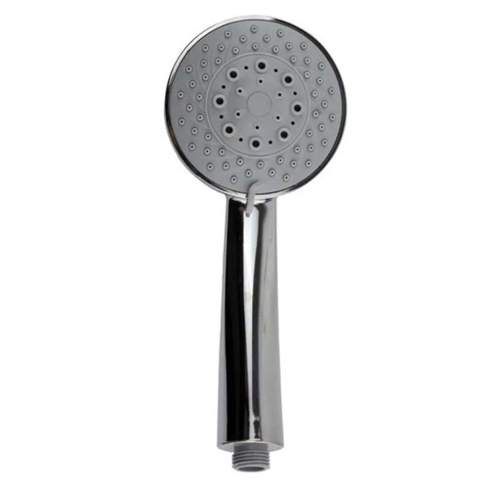 SOFFIONE DOCCIA DOCCETTA MULTIGETTO DOCCINO ROTONDO MODERNO BAGNO 10X24CM 69052