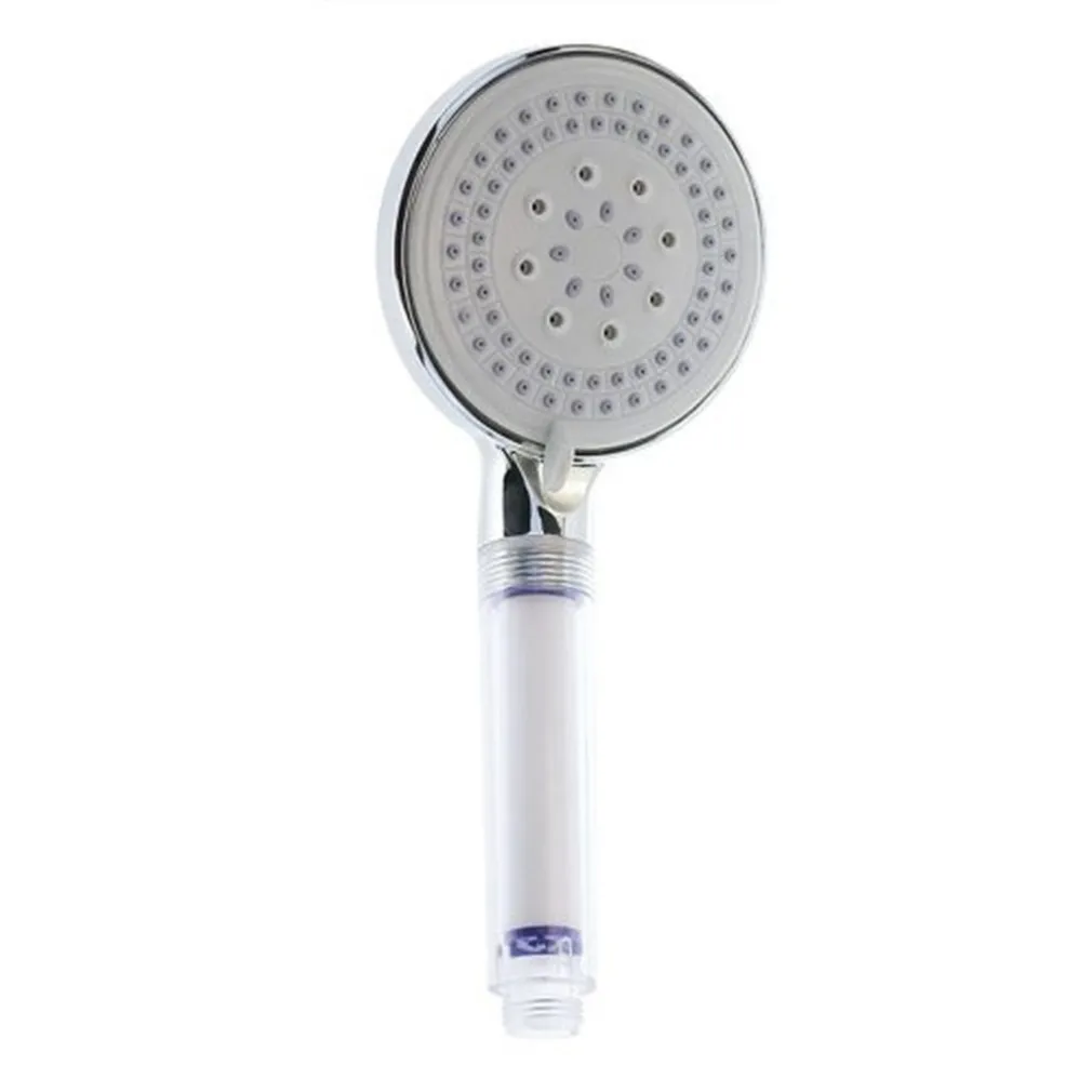 SOFFIONE DOCCIA MULTIGETTO ROTONDO DOCCETTA MODERNO 11 X 25 CM MASSAGGIO 79696