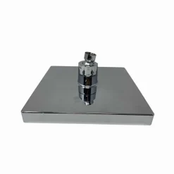 SOFFIONE DOCCIA QUADRATO 15CM A LED RGB BAGNO MISCELATORE 79903 PER CROMOTERAPIA