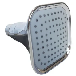 SOFFIONE DOCCIA QUADRATO ORIENTABILE PIOGGIA BAGNO MODERNO 10 X 10 CM ART. 59216